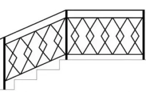 перила сварные 7