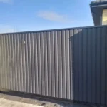 Ворота откатные профлист
